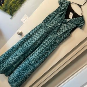New INC dress animal print maxi dress. Women’s xl